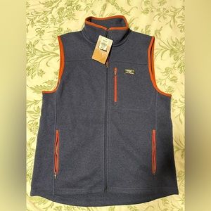 LL Bean Sweater Fleece Vest - NWT